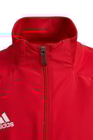 Veste de survêtement de football Condivo 20 - Rouge - Adidas