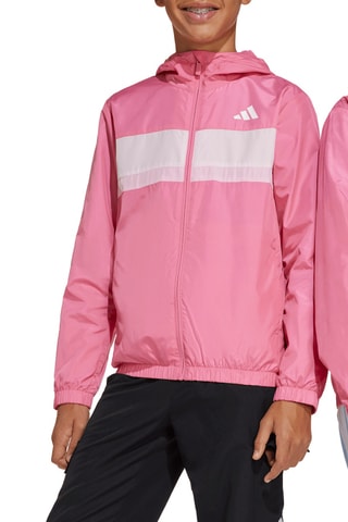 Coupe-vent à capuche Tiberio - Rose