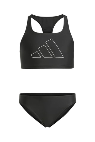 Maillot 2 pièces Big Bars - Noir - Adidas