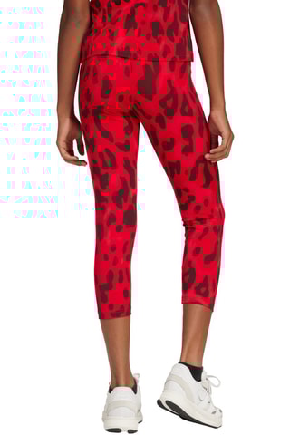Legging - Rouge et noir - Adidas
