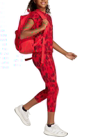 Legging - Rouge et noir - Adidas