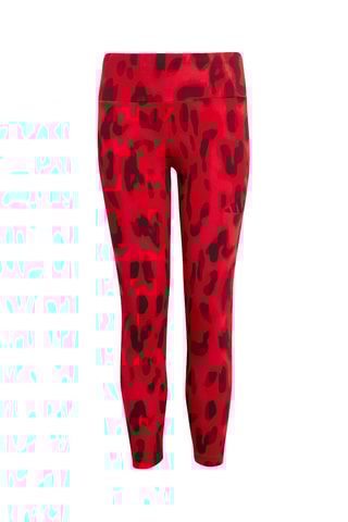 Legging - Rouge et noir - Adidas