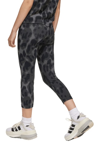 Legging - Gris foncé et noir