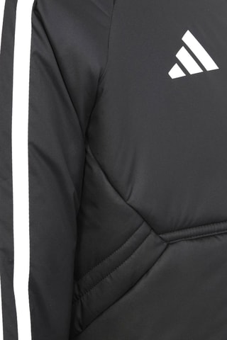 Doudoune de football à capuche Condivo - Noir