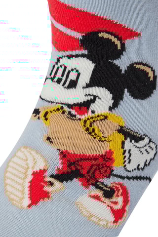 3 paires de chaussettes Mickey et Donald Disney - Blanc et bleu