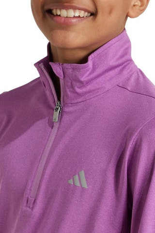 T-shirt d’entraînement - Violet chiné - Adidas