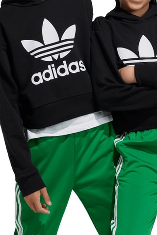 Sweat court à capuche Adicolor - Noir - Adidas