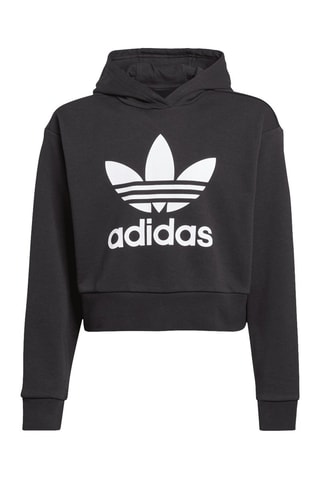 Sweat court à capuche Adicolor - Noir - Adidas