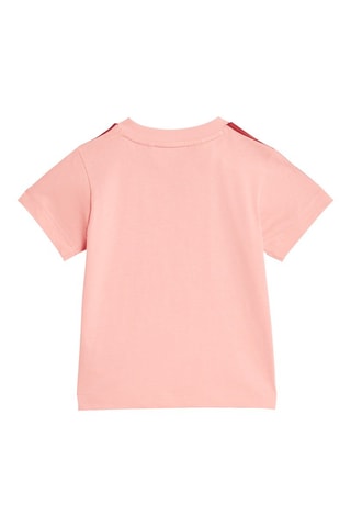 T-shirt et short - Rose et rouge - Adidas