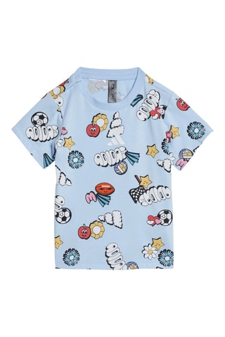 T-shirt et short Seasonal Essentials - Ciel