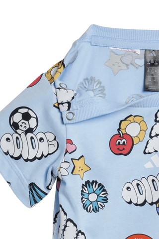 T-shirt et short Seasonal Essentials - Ciel