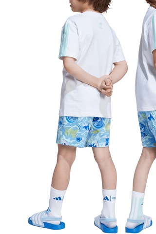 T-shirt et short Stitch Lilo et Stitch Disney - Blanc et bleu