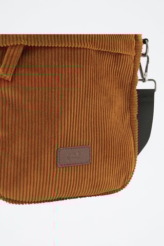 Pasta a tiracolo em veludo - Camel