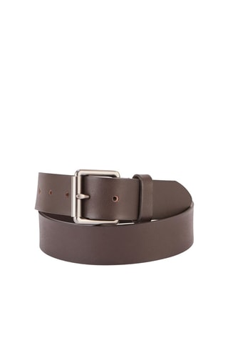 Cintura in pelle - Marrone