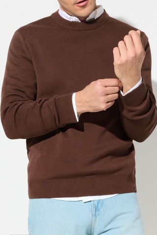 Maglia in cotone bio - Viola