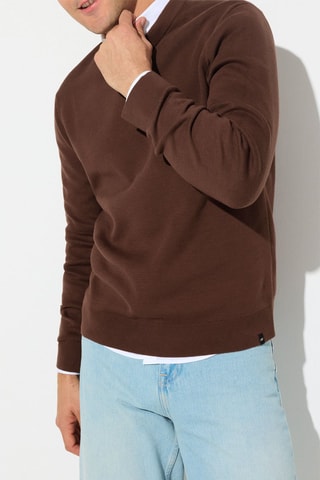 Maglia in cotone bio - Viola