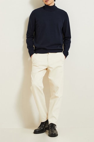 Maglia in cotone bio - Nero