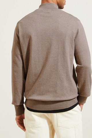 Maglia in cotone bio - Beige