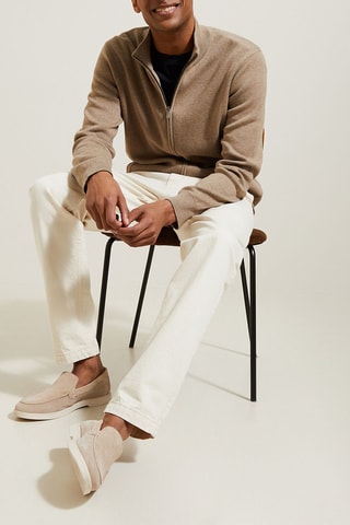 Cardigan - Beige melange