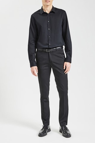 Pantaloni slim - Nero
