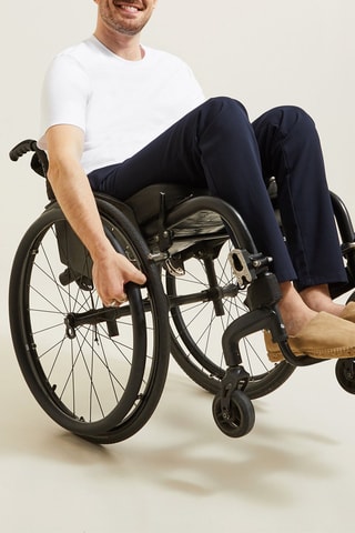 Pantaloni chino slim - Navy