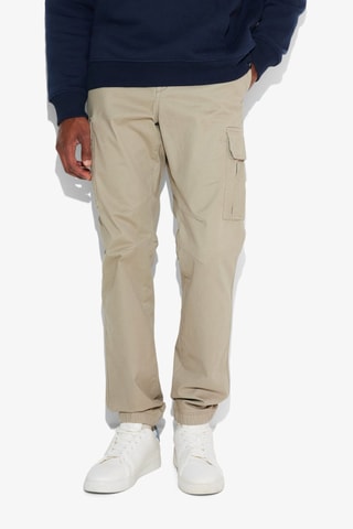 Pantaloni regular in cotone bio - Verde chiaro