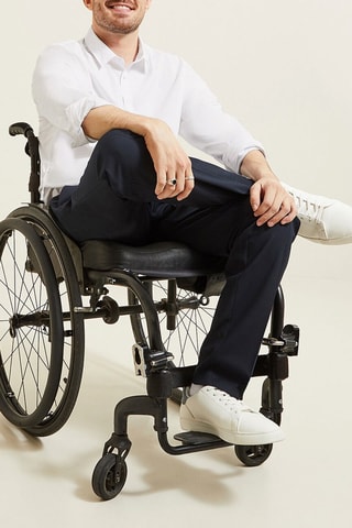 Pantaloni da completo regular - Blu scuro