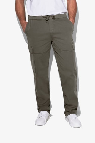 Pantaloni straight - Grigio scuro