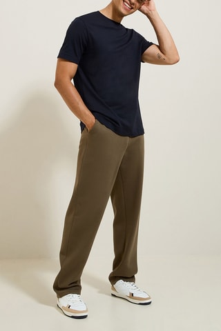 Pantaloni sportivi taglio dritto - Verde