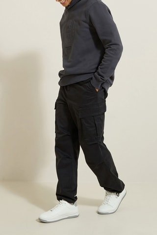 Pantaloni cargo - Nero