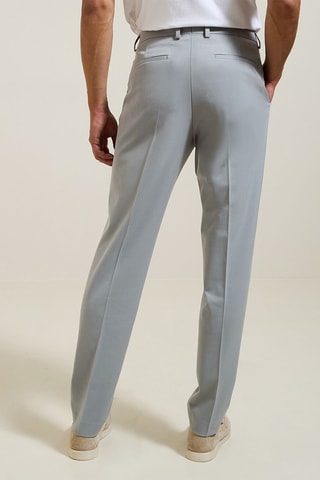 Pantaloni da completo slim - Celeste