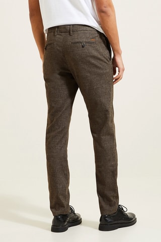 Pantaloni chino slim - Marrone