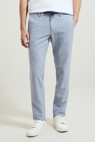 Pantalon slim - Bleu