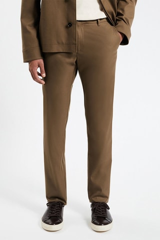 Pantaloni slim - Cammello