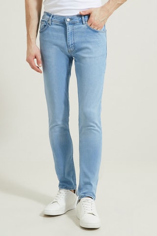 Jeans slim - Blu chiaro - Lunghezza 30