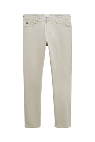 Jeans slim - Ecrù - Lunghezza 30