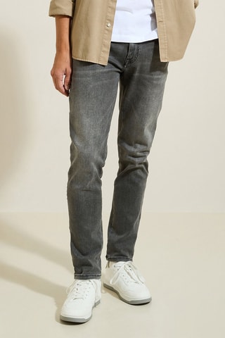 Jeans slim - Grigio scuro - Lunghezza 30