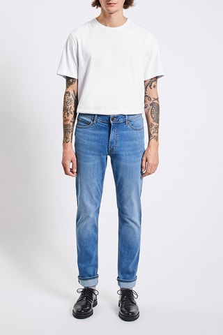 Jeans slim - Blu - Lunghezza 36
