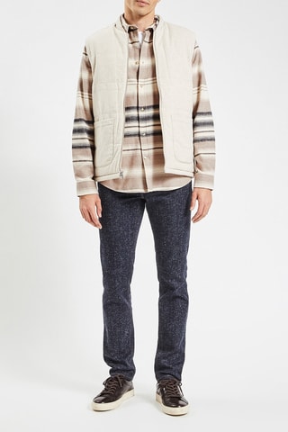 Jeans straight - Navy - Lunghezza 34