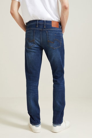Jeans slim - Blu - Lunghezza 34