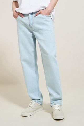 Jeans loose - Blu chiaro - Lunghezza 34