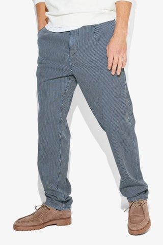 Jeans loose L34 - Blu-grigio