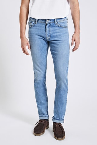 Jeans slim - Blu - Lunghezza 34