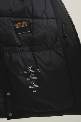 Parka con cappuccio - Nero