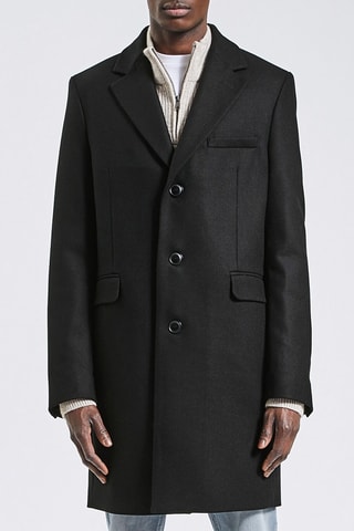 Cappotto in lana - Nero