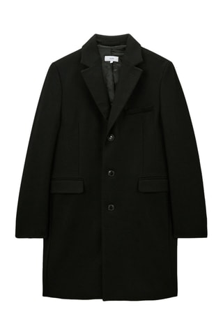 Cappotto in lana - Nero