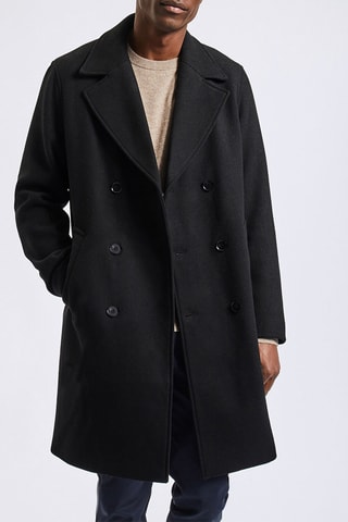 Cappotto in lana - Nero