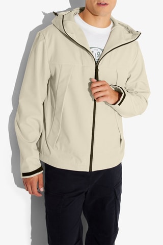 Giacca con cappuccio - Beige chiaro