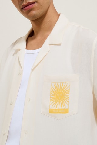 Camicia regular - Ecrù