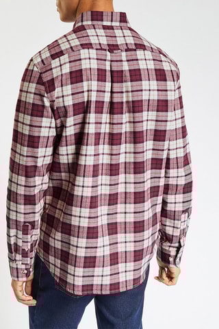 Camicia regular - Rosso